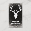 Search for deer hunting business cards Antlers