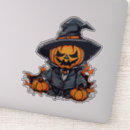 Search for cute scarecrow stickers Pumpkin