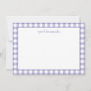 Search for purple note cards Lavender