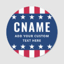 Search for political name tags Democrat republican candidates