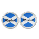Search for scottish cufflinks Blue