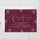 Search for gala holiday invitations Gold