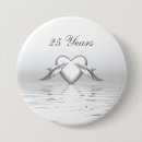 Search for anniversary buttons 25 years