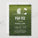 Search for golf 50th birthday invitations Golfer