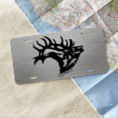 Search for elk license plates For him