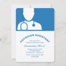 Search for medical assistant graduation invitations Stethoscope