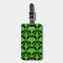 Search for alien luggage tags green