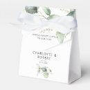 Search for thank you wedding favor boxes Script typography