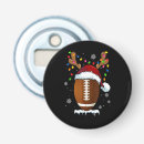 Search for football bottle openers Santa