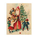 Search for vintage santa claus art Illustration