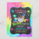 Search for slime invitations Colorful