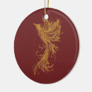 Search for phoenix ornaments Red