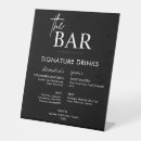 Search for alcohol wedding signs Bar