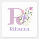 Search for letter r name stickers Floral