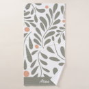 Search for sage green bath towels Nature