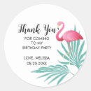 Search for flamingo stickers Palm leaves