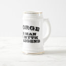 Search for manly mugs Typography