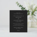 Search for black tie wedding invitations Traditional
