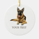 Search for rescue dog ornaments Shepherd