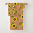 Search for yellow sunflower bathroom accessories Fall