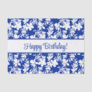 Search for happy birthday tissue paper Blue