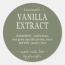 Search for nutrition labels Vanilla extract