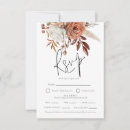 Search for number of guests wedding rsvp cards Modern