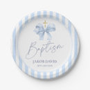 Search for white and baby blue stripes paper plates For kids