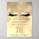 Search for salon price list posters Glitter