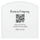 Search for welcome sign door signs Qr code website