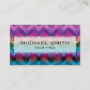 Search for mosaic business cards Pattern