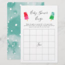 Search for bingo board Baby shower activity