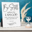 Search for be still and know i am god plaques Bible verse