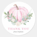 Search for pumpkin thank you stickers Autumn