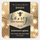 Search for gold bee stickers Apiary