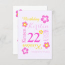 Search for 22nd birthday invitations Yellow