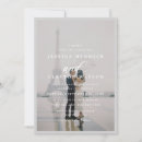 Search for photo overlay wedding invitations Vellum