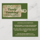 Search for food blogger business cards Patisserie