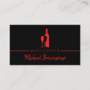 Search for bartender business cards Modern