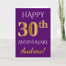 Search for 30th wedding anniversary cards thirty