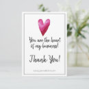 Search for business thank you cards customer