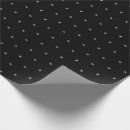 Search for black white christmas snowflakes wrapping paper Stars