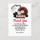 Search for casino thank you cards Party