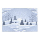 Search for winter placemats Illustration