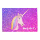 Search for pink placemats Glitter