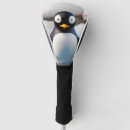 Search for penguin golfing golf head covers Animal