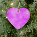 Search for purple heart ornaments Beautiful