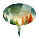 Search for woodland cake toppers Trees