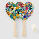 Search for bee hand fans Floral