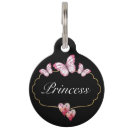Search for butterfly pet tags Pink
